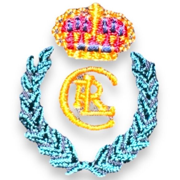 90s Chaps Ralph Lauren Crest Navy S/S Button Down Shirt M - Picture 3 of 8